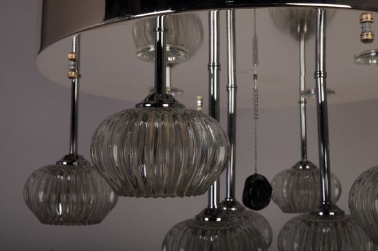 Люстра потолочная MANNE PL.7441-9+4(SL) d50