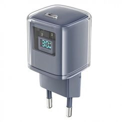 Сетевое зарядное устройство AceFast A53 PD30W GaN USB-C (AF-A53-MG) Metallic Gray