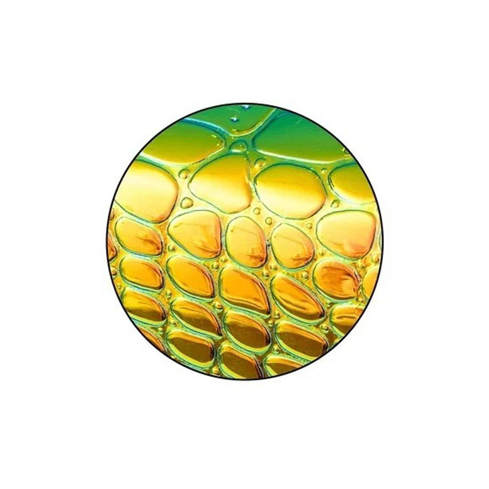 Пенал-косметичка Basir без наполнения, 19.5*5*4.5 см, серия "Кожа", хамелеон, одинарный