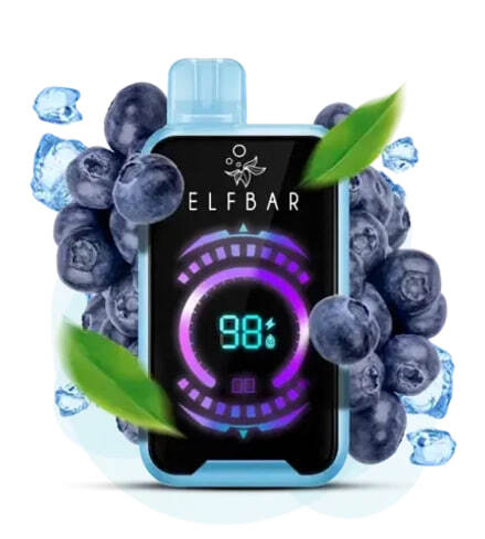 ELF BAR RAYA D2 - Blueberry Ice (5% nic)