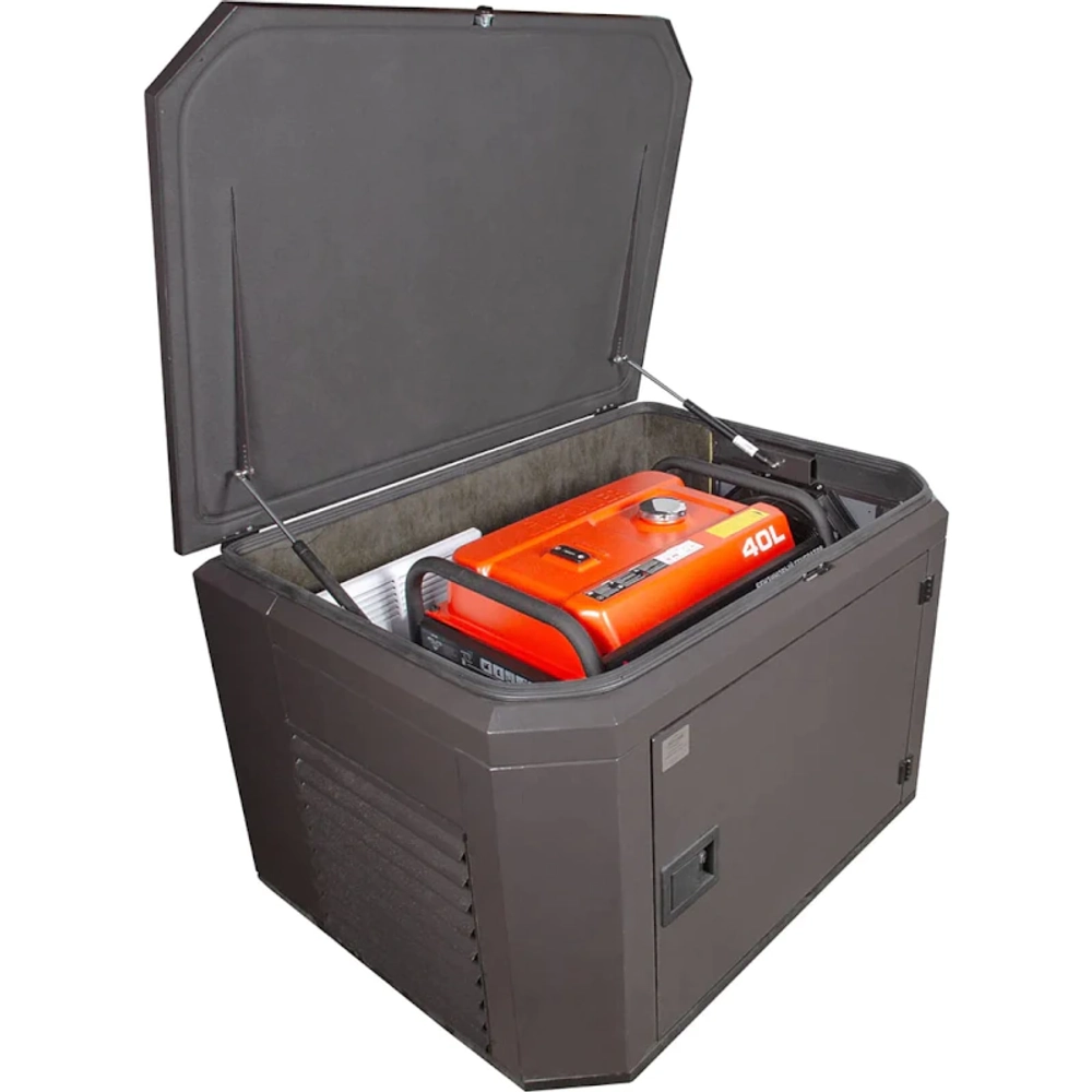 A-iPower A7000EAX бензиновый генератор в кожухе 1200 RAL 8019 с блоком АВР 400В/25А (8 pin) New УТ-11182566/29109