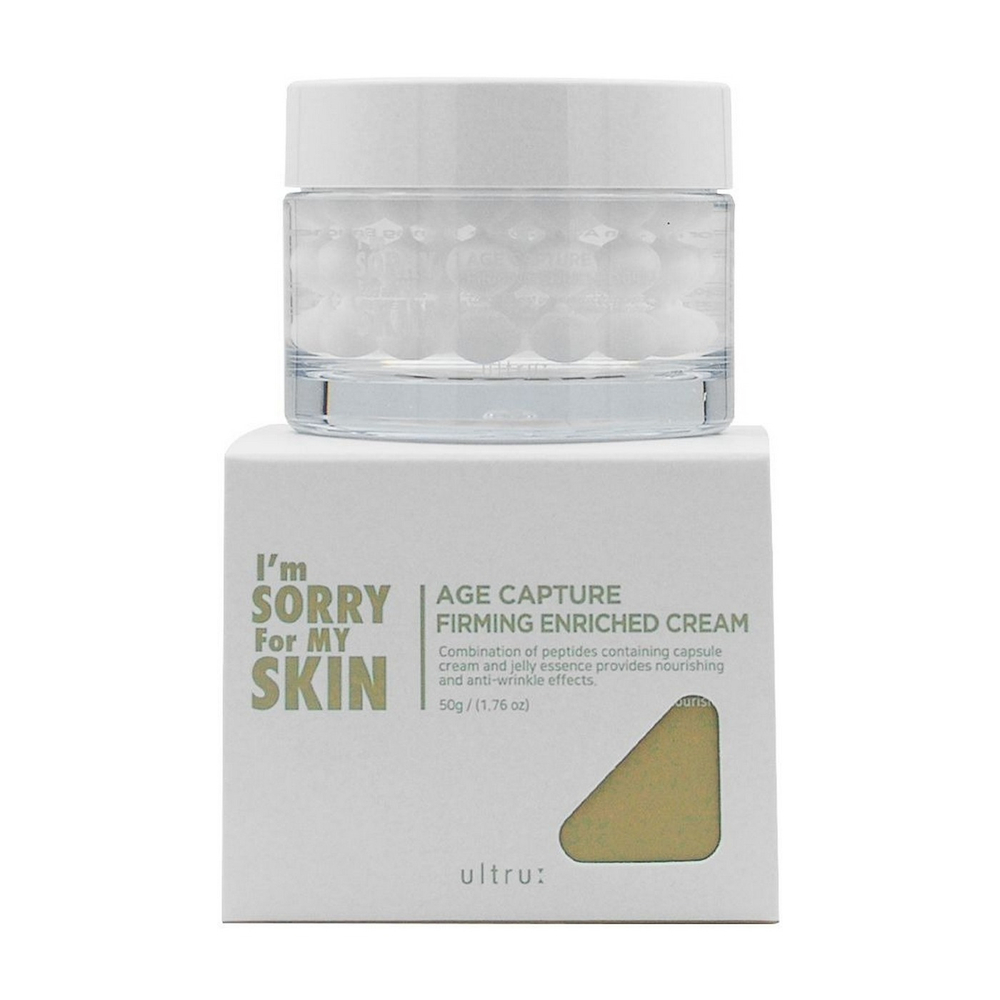 I'm Sorry for My Skin Крем для лица укрепляющий с пептидами - Age capture firming enriched cream,50г