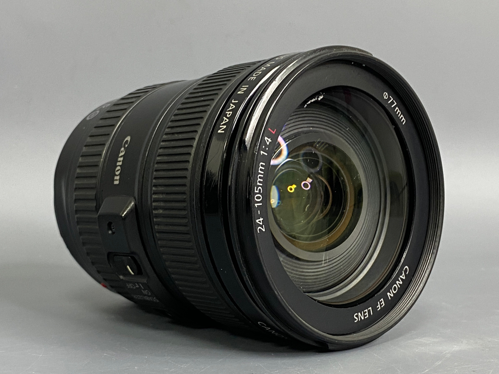 Canon 24-105mm Царапины на линзе