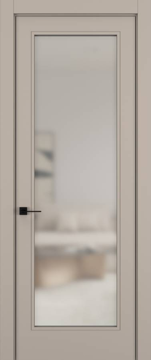 Дверь 01V HARMONY Матовый Латте