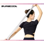 Резинка для фитнеса и растяжки TD-806, нагрузка 20 кг, серый