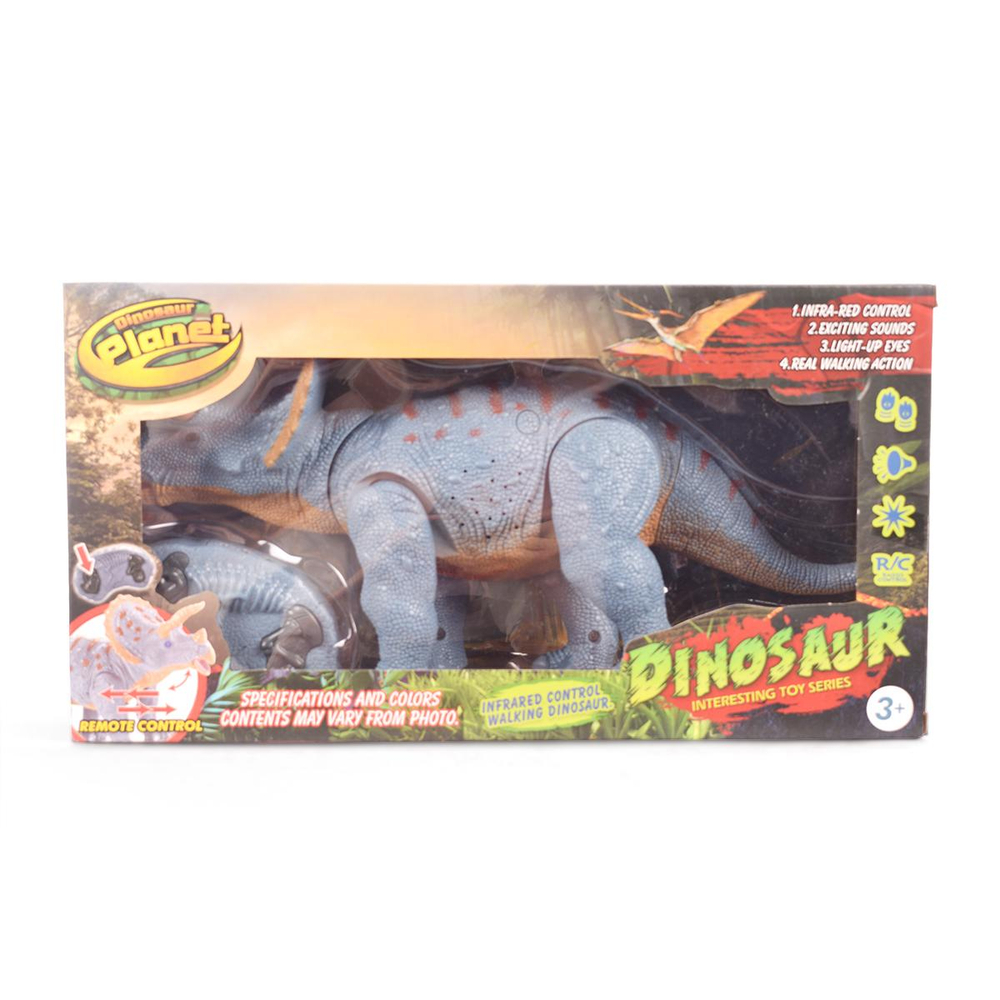 Динозавр на ДУ (со светом и звуком) коробка 13143-3