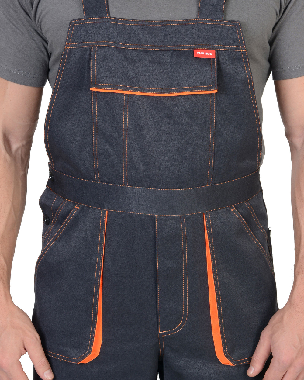 Полукомбинезон СИРИУС-CROWN синекрасный