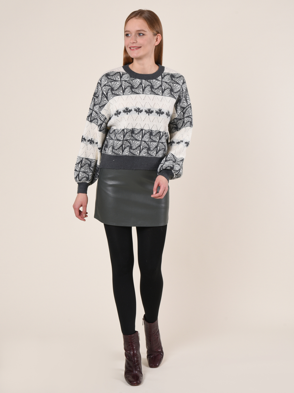 Юбка женская эко кожа