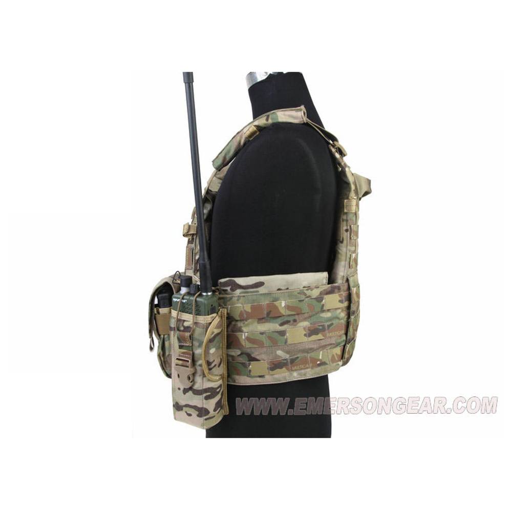 Тактический жилет с 3-мя подсумками EmersonGear LBT6094A style Plate Carrier w 3 pouches
