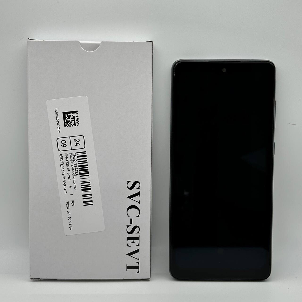 Дисплей Samsung A72 (A725F) Черный OLED маленький