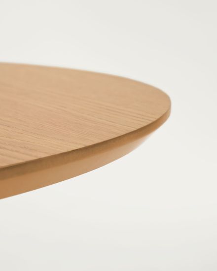 Oqui Раздвижной стол из шпона дуба и массива дерева 90 (170) x 90 см La Forma Испания 