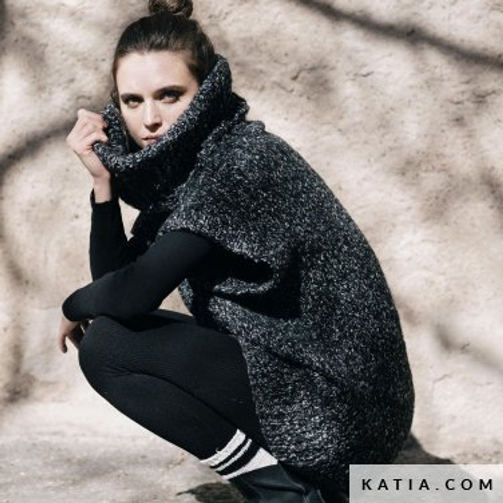 Пряжа для вязания Katia 50% шерсть 25% хлопок 15% полиамид 10% мохер
