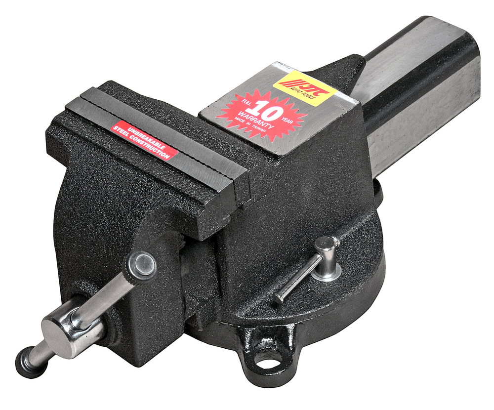 Тиски 125мм (5") поворотные стальные JTC