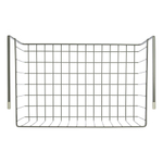 Корзина для хранения подвесная granli, 38,8х24,5х15 см, серая