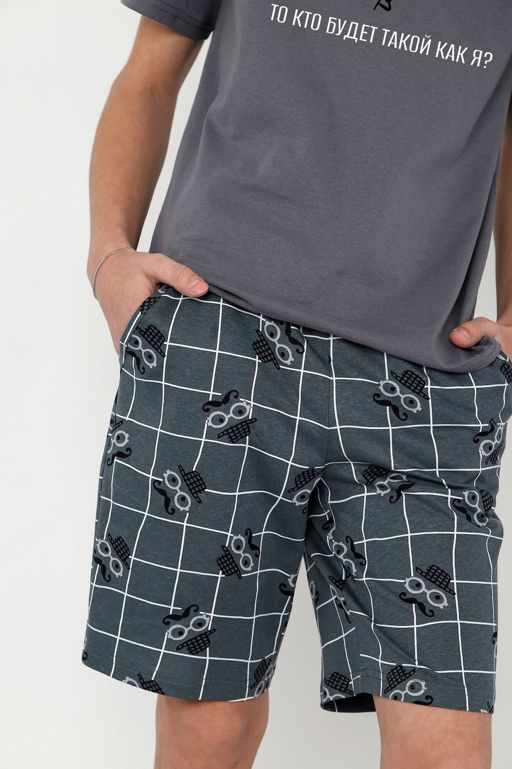 Костюм для мальчика Чарли-2 Виотекс СЕРЫЙ