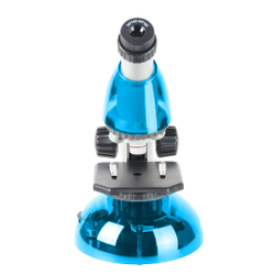 Микроскоп Микромед Атом 40x-640x (лазурь) - фото 4