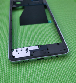 Tecno Pova 7 Neo (LJ6) - Средняя часть корпуса + NFC Антенна + кнопка громкости (ORIG)