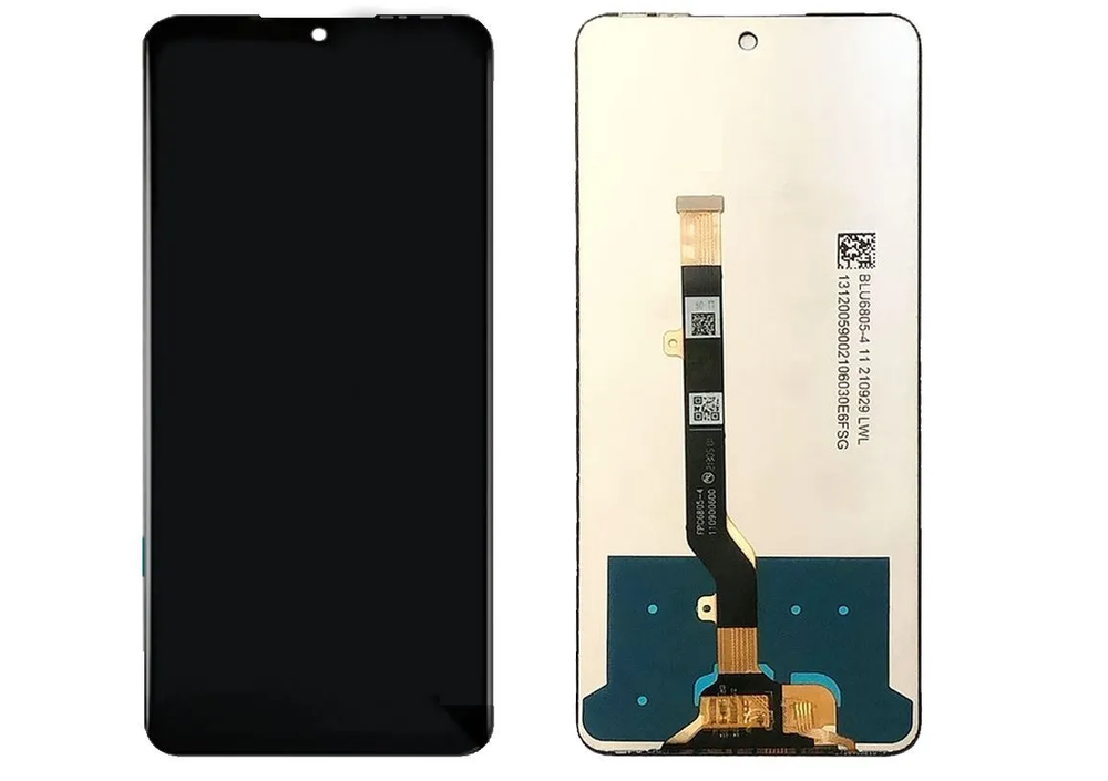 Дисплей для Infinix Note 30 4G (X6833B) в сборе с тачскрином Черный - OR