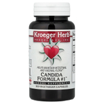 Kroeger Herb Co, Candida Formula #1™, 100 вегетарианских капсул