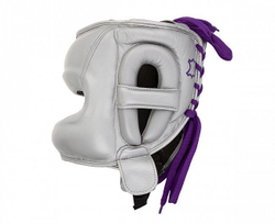 Шлем боксерский с бампером Clinch Undefeated Russian Team серебристый C160RT