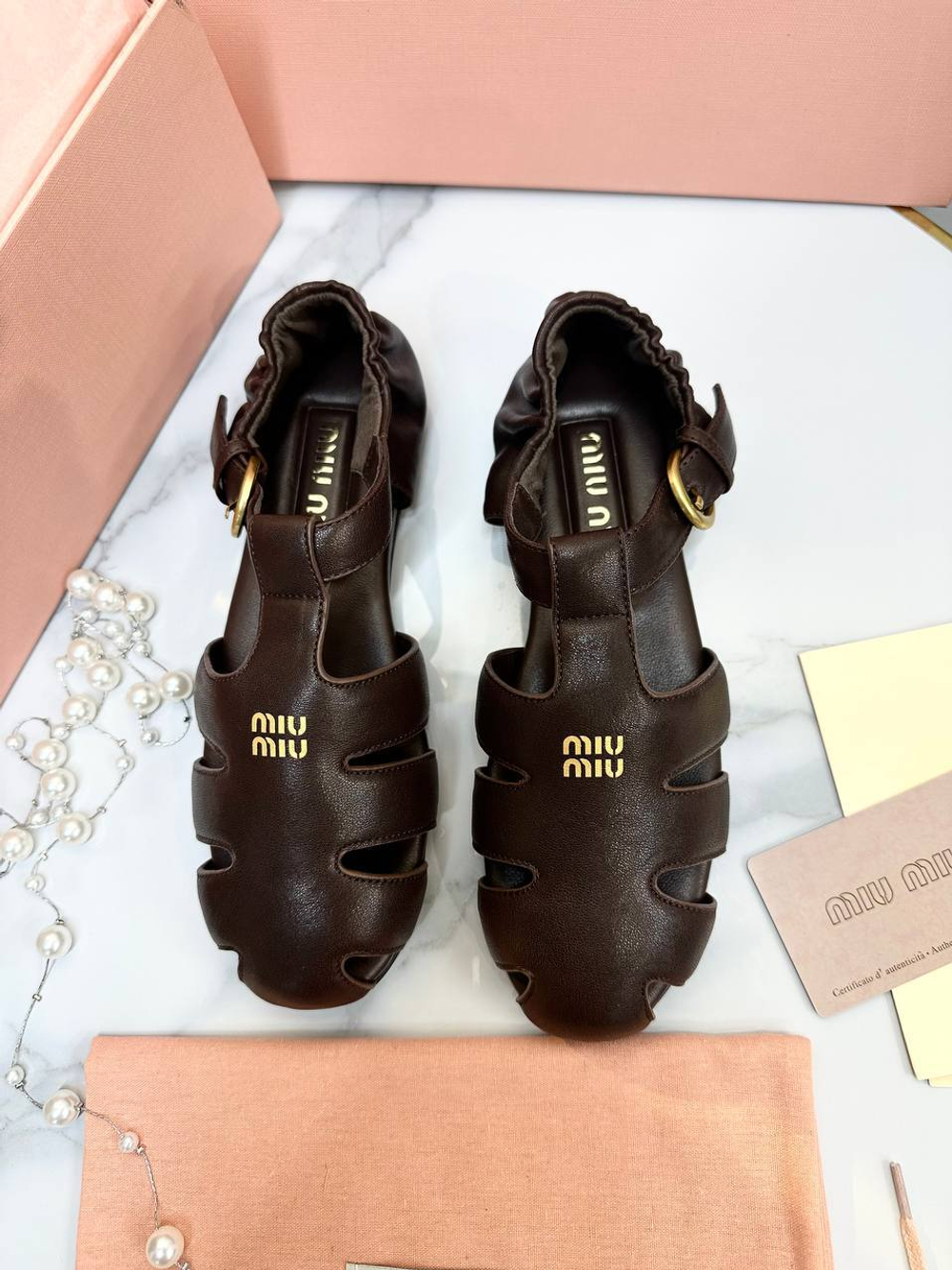Сандалии Miu Miu