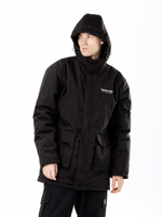Куртка UNAFFECTED Down Hooded Parka Чёрный