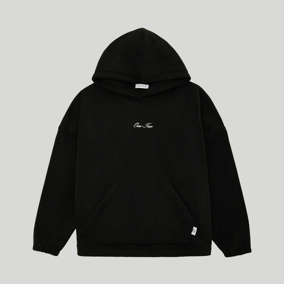 Drawstring Hoodie Black