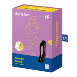 Вибратор-подкова на палец Satisfyer Candy Cane (3 мотора, 10 режимов)