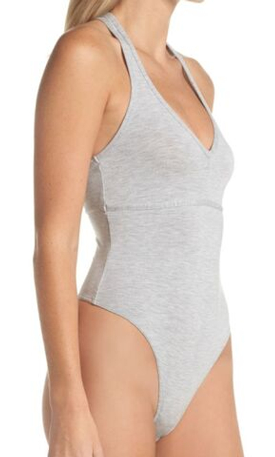 Боди из мягкого и эластичного модального полотна (Размер: S) (Цвет: серый)