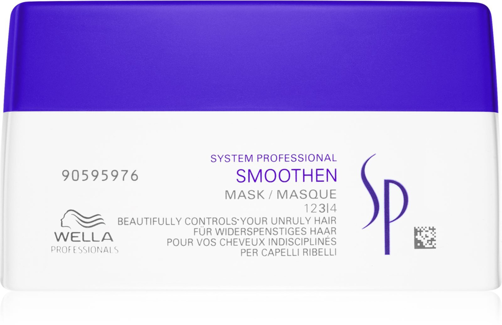 Wella Professionals SP Smoothen - маска для непослушных и вьющихся волос /   200  ml  / GTIN 8005610567617