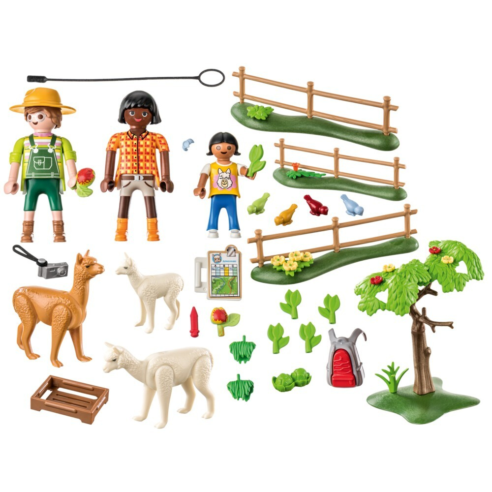 Playmobil - Загородный поход с альпаками 71251 / артикул   71251  / GTIN 4008789712516