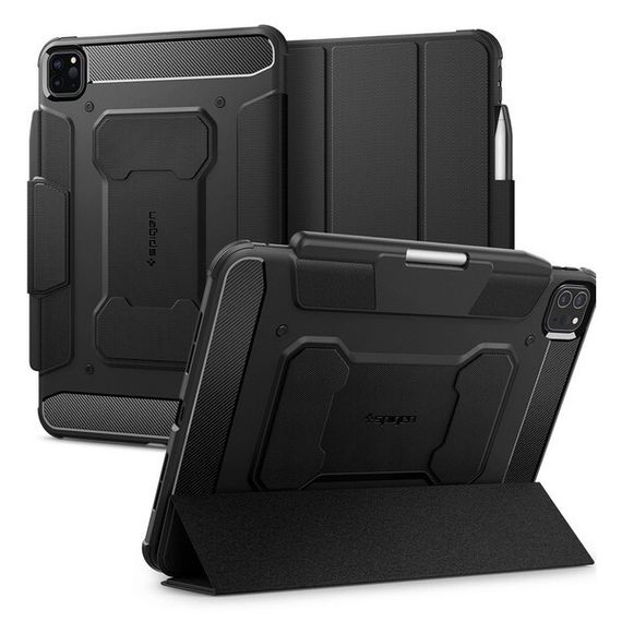 Чехол Spigen Rugged Armor Pro для iPad Pro 11 (2024) ACS07017 Black