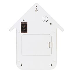 Часы с кукушкой QQ, белые