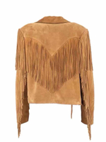 Замшевая куртка Saint Laurent