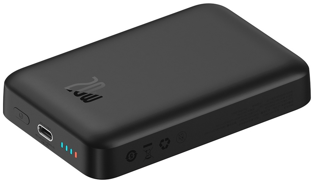 Внешний аккумулятор Baseus Magnetic Mini PPCX030001 10000 мАч черный