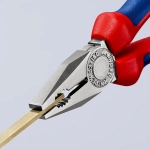 Плоскогубцы комбинированные хромированные 180 мм Knipex 03 05 180 SB