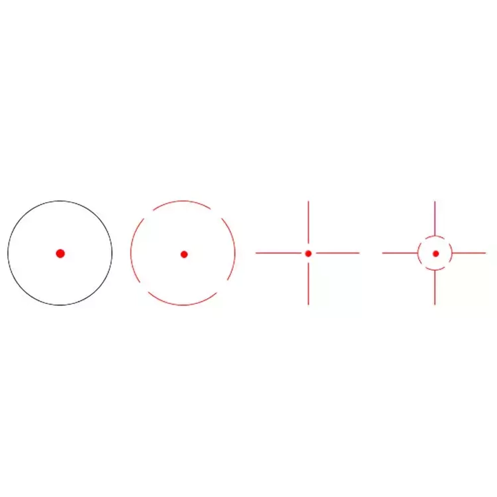 Прицел коллиматорный Vector Optics Ratchet 1x23x34 Gen2, RGD - фото 7
