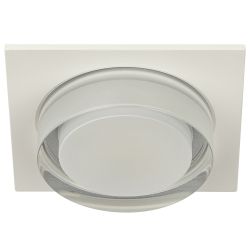 Встраиваемый светильник декоративный ЭРА DK108 WH MR16 GU5.3 белый