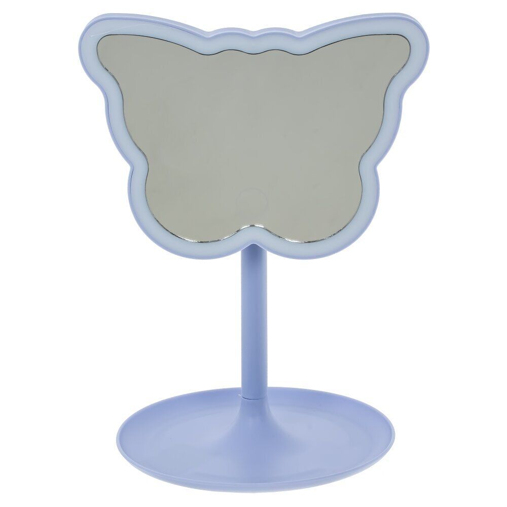 GAEM Зеркало настольное (подсветка, 3xААА не прилаг), L17 W15 H26 см