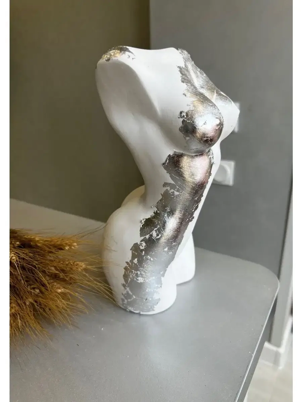 Кашпо для цветов Торс Горшок  Ваза Скульптура