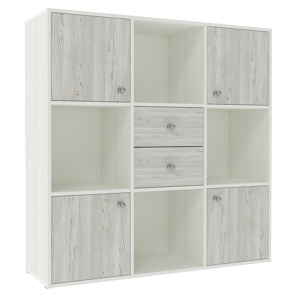 Стеллаж КарИВи Джери Белое Дерево Винтерберг