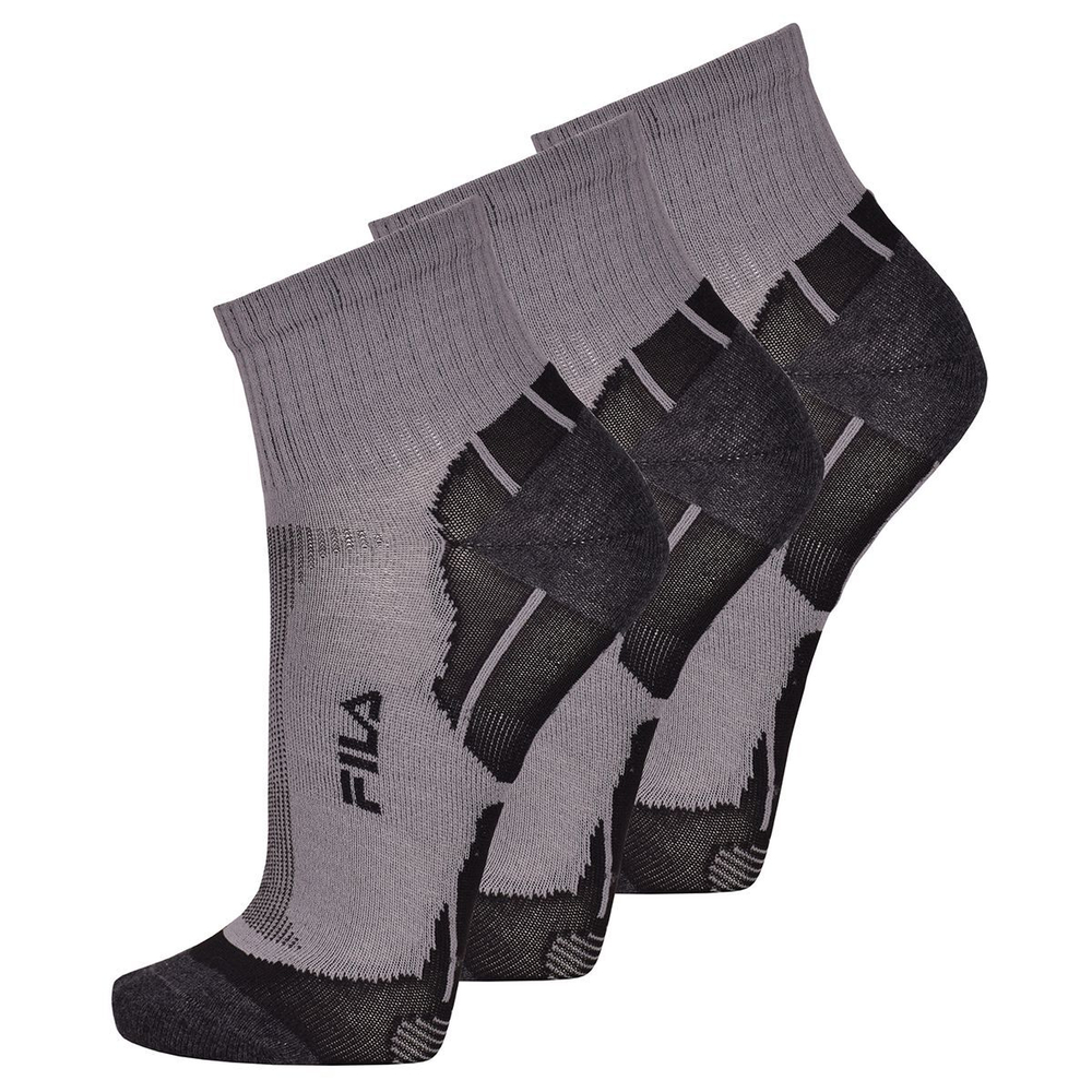 Теннисные носки Fila Calza Socks 3P - серый