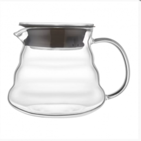 Чайник 430 мл, термостойкое стекло P.L.