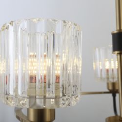 Люстра Rivoli Maria 1026-205 5 х Е27 40 Вт хрусталь классика | Хрусталь