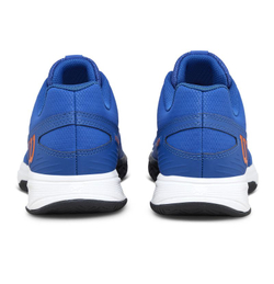 Детские теннисные кроссовки Wilson Rush Pro Jr - deja vu blue/orange tiger/white