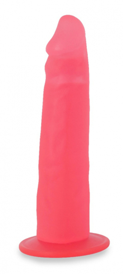 Фаллоимитатор на присоске розовый 16,5см