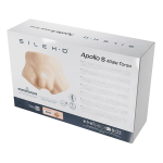 Светло-коричневый торс со съемным фаллоимитатором SilexD Apollo S Caramel Ultra Realistic Half Torso with Dildo 7" Included