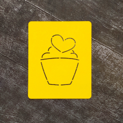 Кексик №1 с сердцем