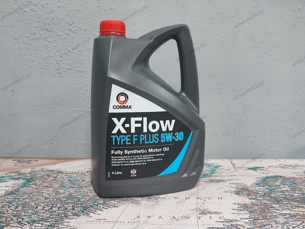 Масло моторное COMMA X-FLOW F PLUS 5W30