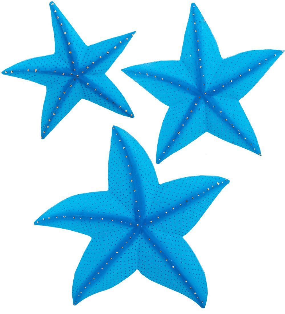 Decor and Gift 63-050-05 Панно «Морская звезда» набор из трех (о.Бали)